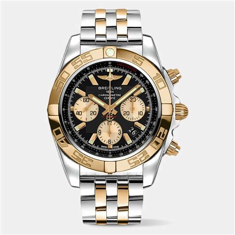 breitling 2 tone watches